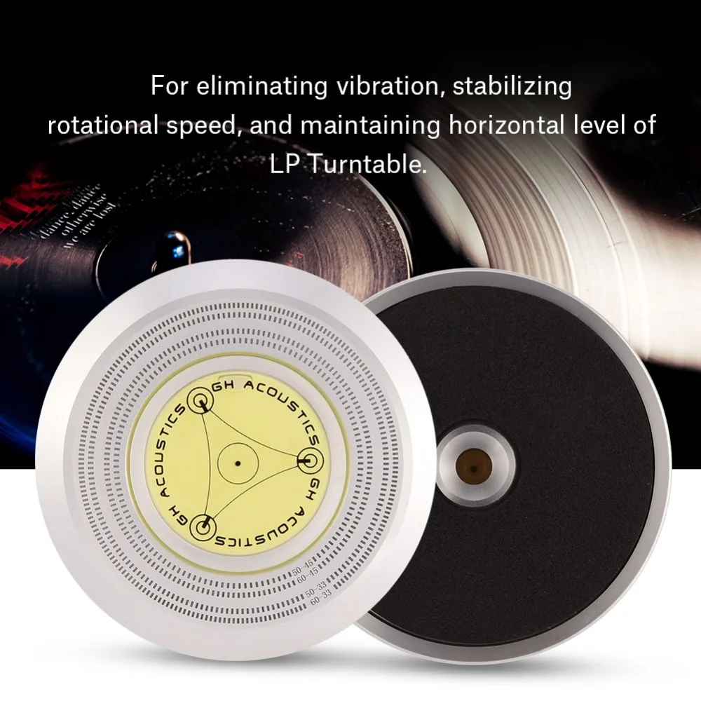 50/ 60Hz Bubble Level Speed Detection Turntable LP Vinyl Disc Record Stabilizer Clamp
50/ 60Hz Bubble Level Speed Detection Turntable LP Vinyl Disc Record Stabilizer Clamp