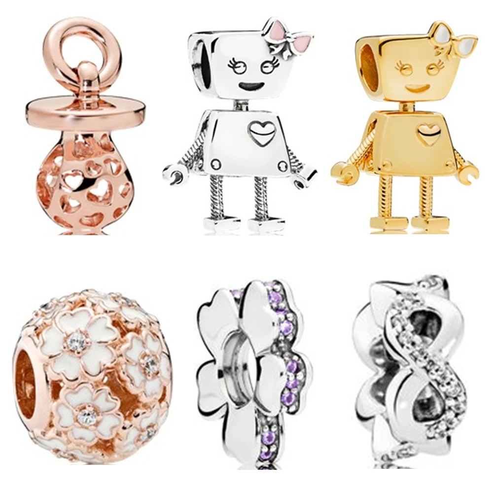 1pc Robot Nipple Flower Silver Mickey Minnie DIY Bead Fit Original Pandora Charms Silver Bracelet Trinket Jewelry Women
1pc Robot Nipple Flower Silver Mickey Minnie DIY Bead Fit Original Pandora Charms Silver Bracelet Trinket Jewelry Women