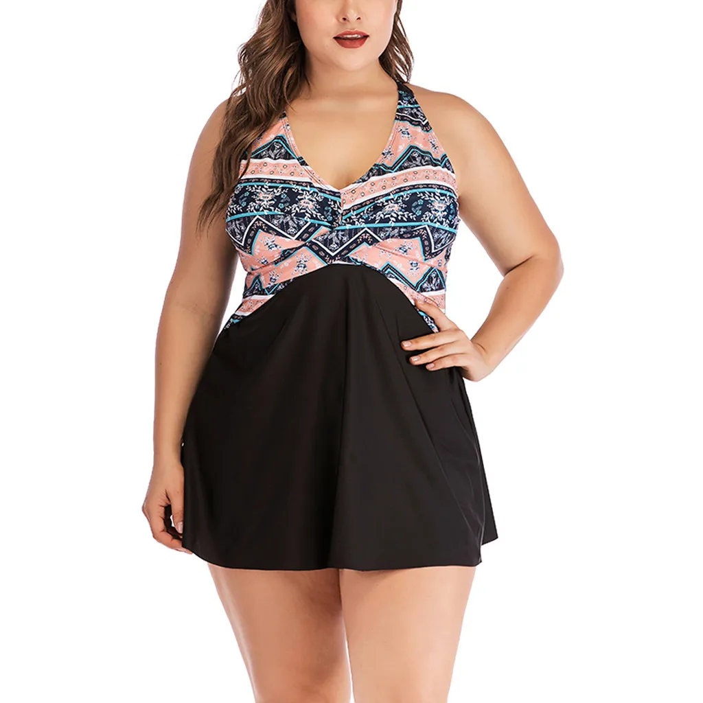 Big size fat woman comfortable summer beach set Women Plus Size Print Tankini Swimjupmsuit Swimsuit Beachwear Padded Swimwear
Big size fat woman comfortable summer beach set Women Plus Size Print Tankini Swimjupmsuit Swimsuit Beachwear Padded Swimwear
