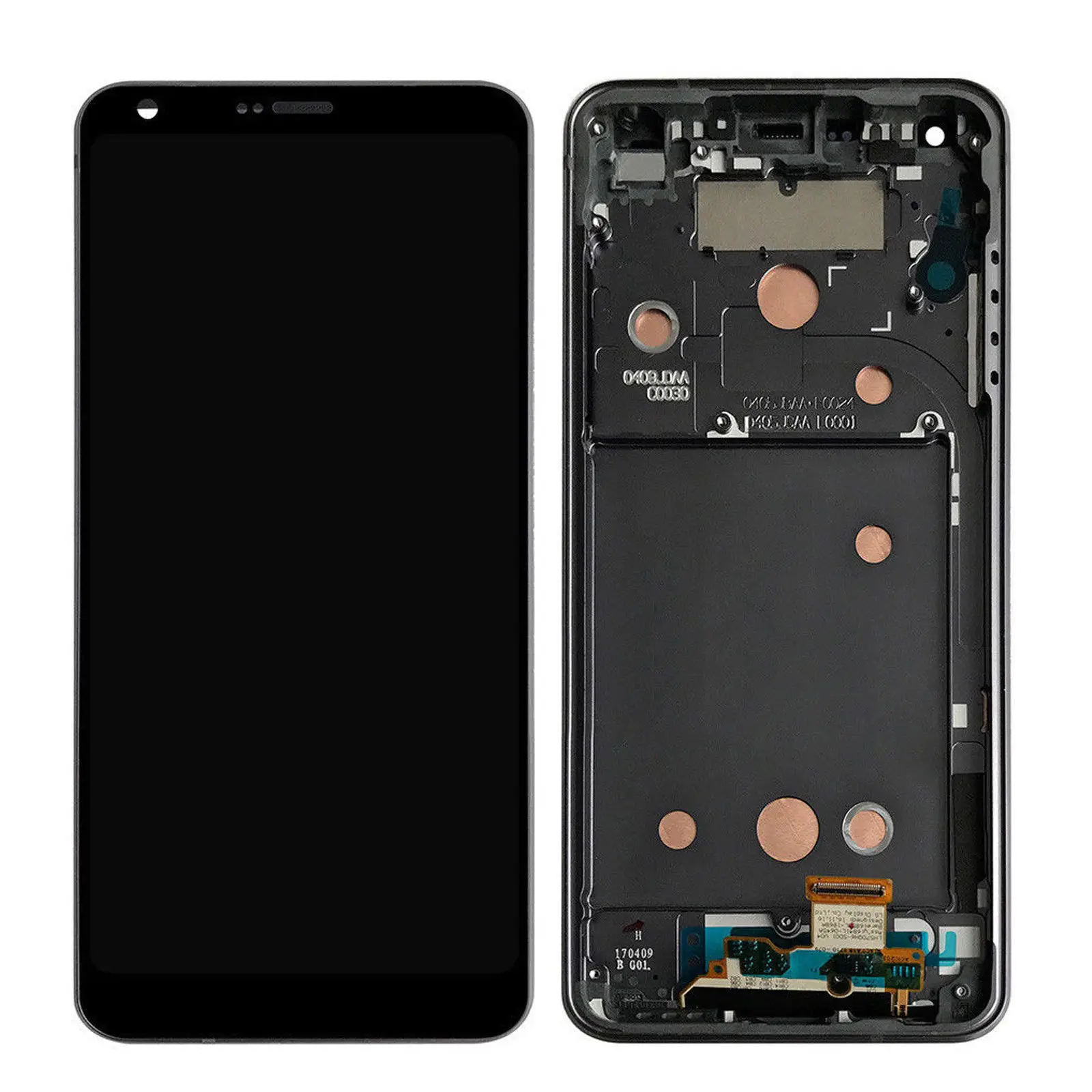 5.7" ORIGINAL LCD For LG G6 Display Touch Screen with Frame For LG G6 LCD Display Replacement H870 H870DS H872 LS993 VS998 US997
5.7" ORIGINAL LCD For LG G6 Display Touch Screen with Frame For LG G6 LCD Display Replacement H870 H870DS H872 LS993 VS998 US997