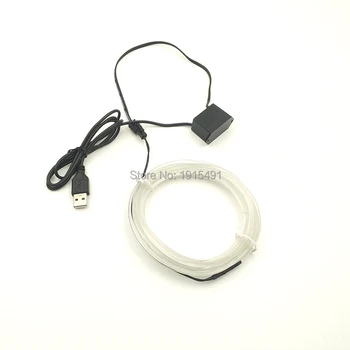 Newest DC-5V USB Driver+2.3mm-skirt 3Meters 10 Colors Choice Flexible EL Wire Rope LED Strip For Glowing Car Moulding Decor
Newest DC-5V USB Driver+2.3mm-skirt 3Meters 10 Colors Choice Flexible EL Wire Rope LED Strip For Glowing Car Moulding Decor