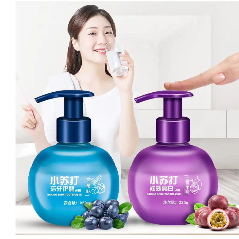Magical Baking Soda Toothpaste Removing Smoke Stains Teeth Whitening Cleaning Hygiene Oral Care Passion Fruit Dental Toothpaste Aliexpress