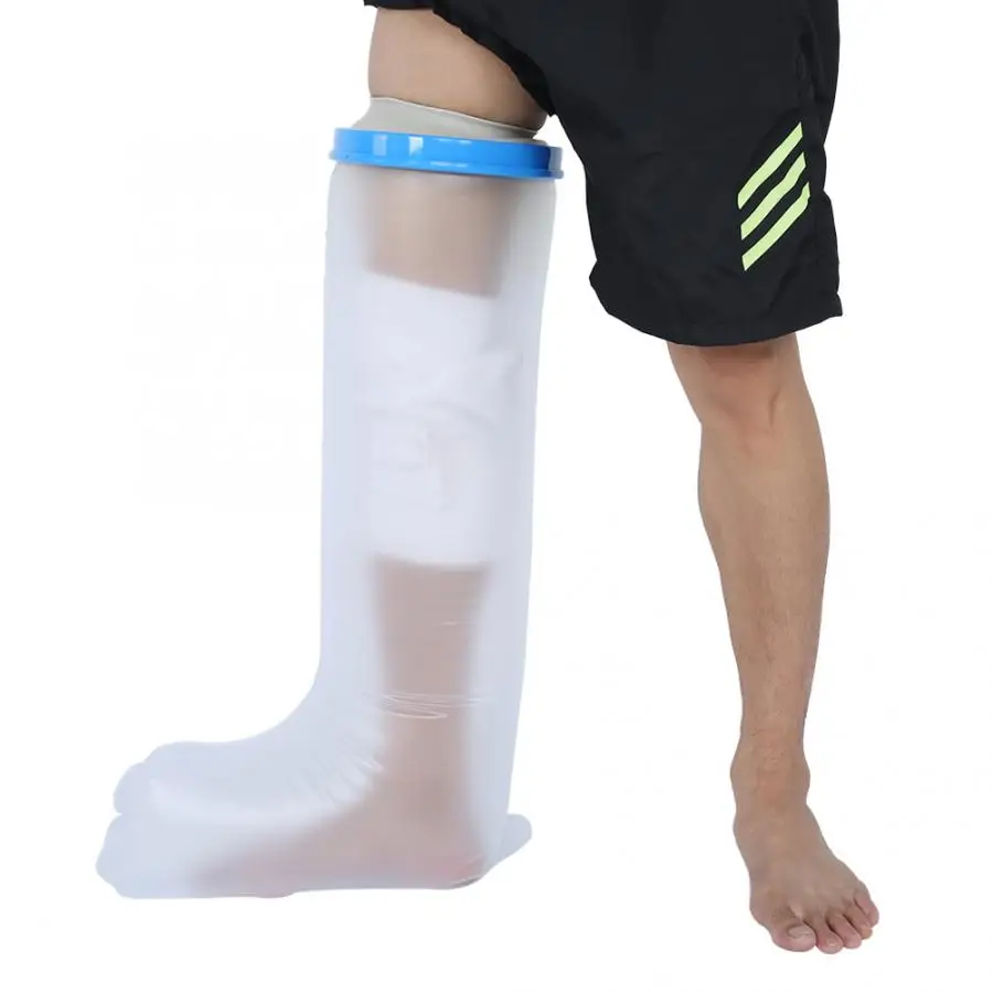 

Waterproof Cast Bandage Protector Wound Fracture Knee Ankle Hand Elbow Long Arm Calf Thigh Cover for Shower Adult Braces Support