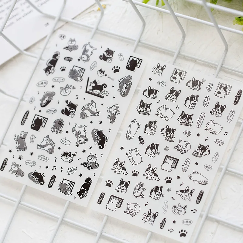 (6 pieces/pack) Cute Dog Pet Decorative Stationery Stickers Scrapbooking DIY Diary Album Stick Lable
(6 pieces/pack) Cute Dog Pet Decorative Stationery Stickers Scrapbooking DIY Diary Album Stick Lable