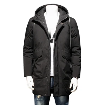 Parkas Big Size Mens Hooded 8XL Down Padded Jackets Man Thick Winter Down Male Fashion Long Overcoat Keep Warm Outerwear
Parkas Big Size Mens Hooded 8XL Down Padded Jackets Man Thick Winter Down Male Fashion Long Overcoat Keep Warm Outerwear