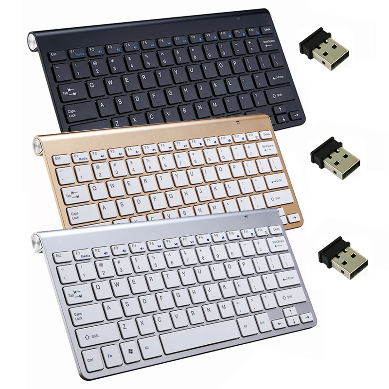 2.4G Optical Wireless Keyboard USB Receiver Combo Kit for Tablet PC Laptop Macbook Portable Ultra Thin Office Suit Keyboard
2.4G Optical Wireless Keyboard USB Receiver Combo Kit for Tablet PC Laptop Macbook Portable Ultra Thin Office Suit Keyboard
