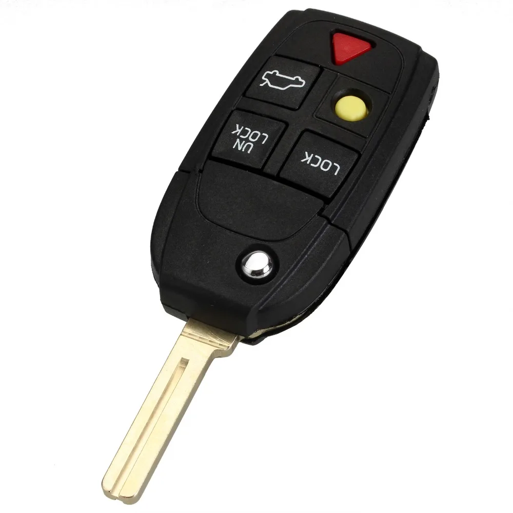 Replacement Shell Folding Flip Smart Keyless Entry Remote Key Case Fob 5 Button For VOLVO S80 S60 V70 XC70 XC90 D05
Replacement Shell Folding Flip Smart Keyless Entry Remote Key Case Fob 5 Button For VOLVO S80 S60 V70 XC70 XC90 D05
