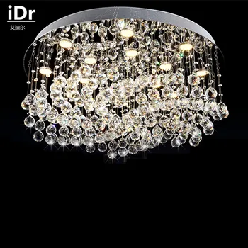 New LED crystal lamp bedroom romantic rooms decorated with circular ceiling lights lighting 90-260V
New LED crystal lamp bedroom romantic rooms decorated with circular ceiling lights lighting 90-260V