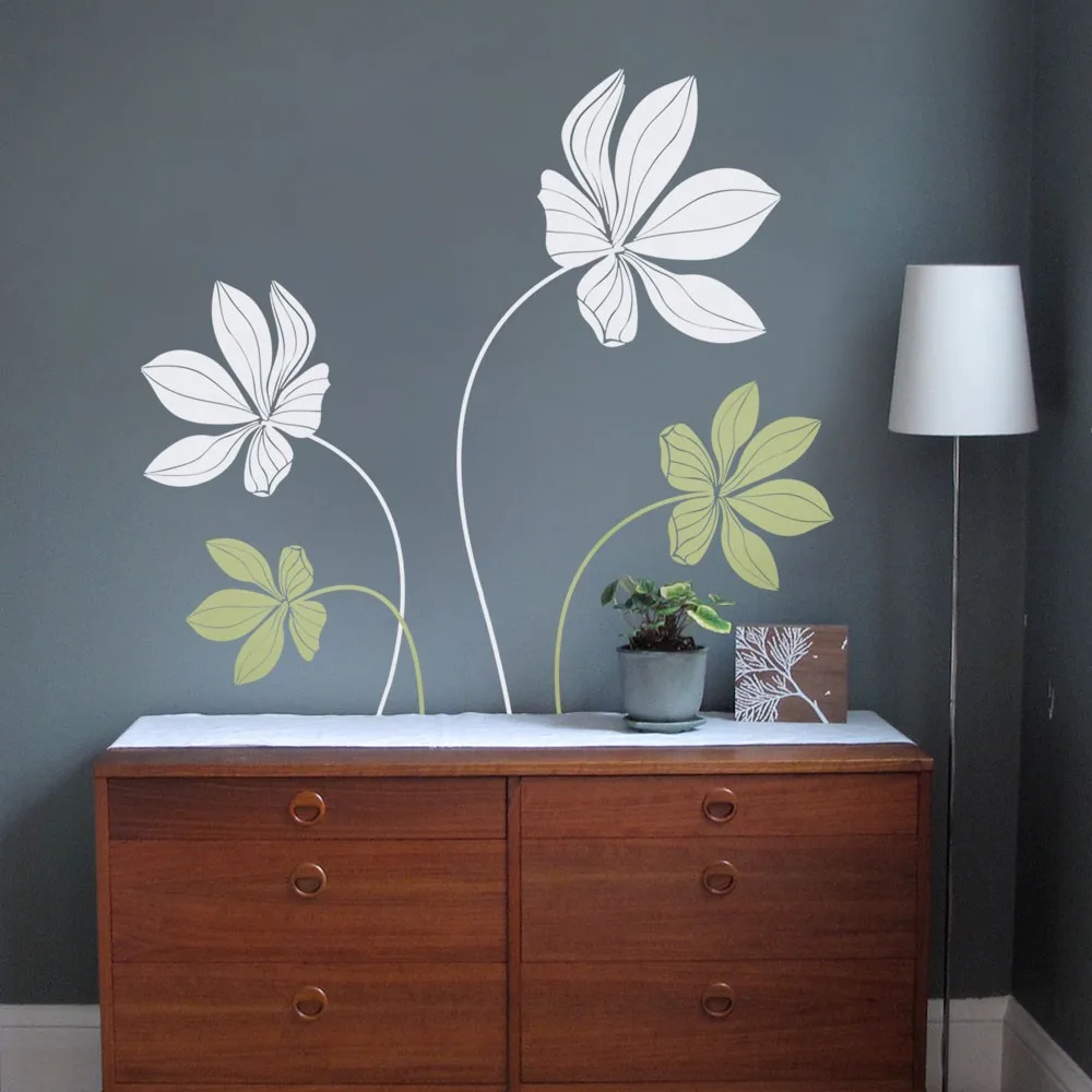 Large Cyclamen Flower Wall Decals Baby Nursery Room Decor Study Room Wall Stickers Home Decor Kids Room Mural Wall Tattoo A406
Large Cyclamen Flower Wall Decals Baby Nursery Room Decor Study Room Wall Stickers Home Decor Kids Room Mural Wall Tattoo A406