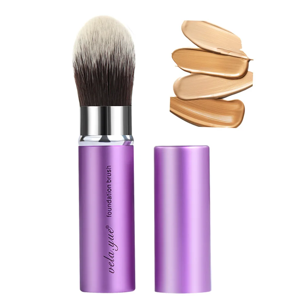 vela.yue Retractable Kabuki Brush Tapered Face Pointed Foundation Base Primer Cream Makeup Brushes Precision Travel Beauty Tool
vela.yue Retractable Kabuki Brush Tapered Face Pointed Foundation Base Primer Cream Makeup Brushes Precision Travel Beauty Tool
