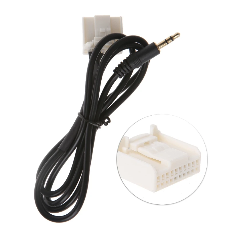 3.5MM AUX IN Input Audio Radio Male Interface Adapter Cable for MP3 for Toyota Camry RAV4 Corolla 4Runner Highlander Yaris
3.5MM AUX IN Input Audio Radio Male Interface Adapter Cable for MP3 for Toyota Camry RAV4 Corolla 4Runner Highlander Yaris