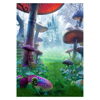 fantasy mushroom photography backdrops props vinyl 5x7FT background photo studio
fantasy mushroom photography backdrops props vinyl 5x7FT background photo studio