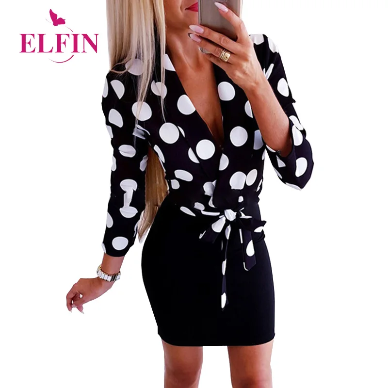 Polka Dot Vintage Mini Bodycon Bandage Dress Elegant Summer Dress 2019 Long Sleeve Dresses Woman Party Night Vestidos SJ3298R
Polka Dot Vintage Mini Bodycon Bandage Dress Elegant Summer Dress 2019 Long Sleeve Dresses Woman Party Night Vestidos SJ3298R