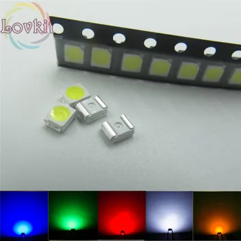 100pcs PLCC-2 SMD/SMT LED 20X Each color White Red Blue Green Yellow Emitting Diode 3528 1210 High quality SMD Chip lamp beads
100pcs PLCC-2 SMD/SMT LED 20X Each color White Red Blue Green Yellow Emitting Diode 3528 1210 High quality SMD Chip lamp beads