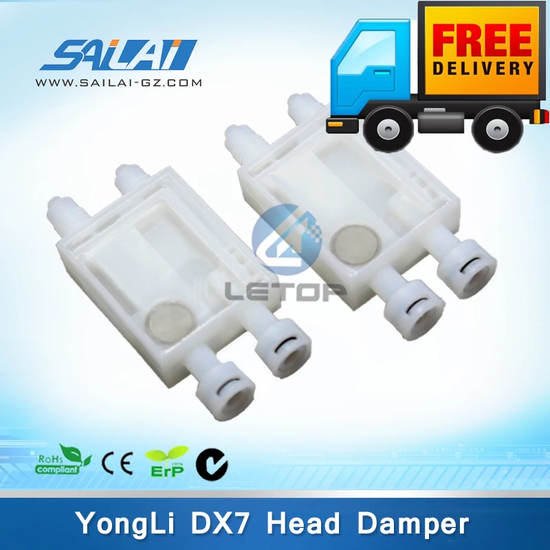 Free Shipping 10pcs/lot Dx7 Damper In Damper For Yongli Printer Inkjet Plastic Damper
Free Shipping 10pcs/lot Dx7 Damper In Damper For Yongli Printer Inkjet Plastic Damper