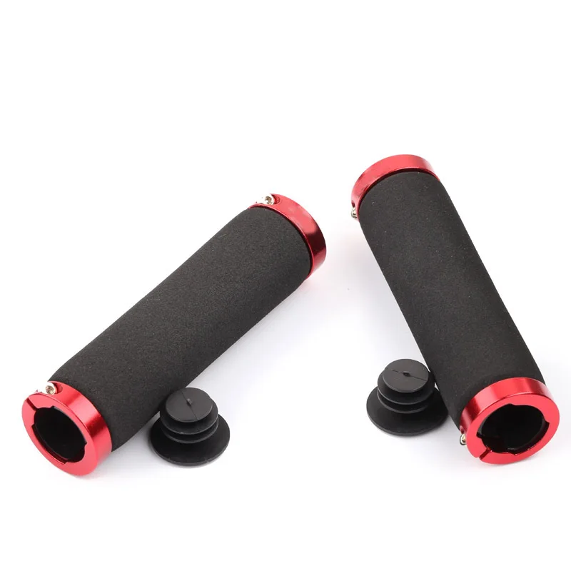 Bicycle Handle Grips Locked Foam Sports Mountain Bike Handlebar Grips Bicycle Handle Grips Locked Foam Sports Mountain Bike Handlebar Grips