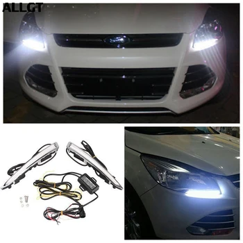 ALLGT Brightness LED Daytime Running Light for Ford Kuga Escape Fog Lamp DRL 2013 2014 2015
ALLGT Brightness LED Daytime Running Light for Ford Kuga Escape Fog Lamp DRL 2013 2014 2015
