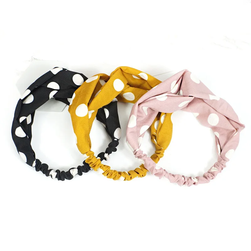 Women Hair Accessories Literary Wave Point Headbands Fashion Round Dot Headwear Girls for Bath Makeup Hair Band New Head Band
Women Hair Accessories Literary Wave Point Headbands Fashion Round Dot Headwear Girls for Bath Makeup Hair Band New Head Band