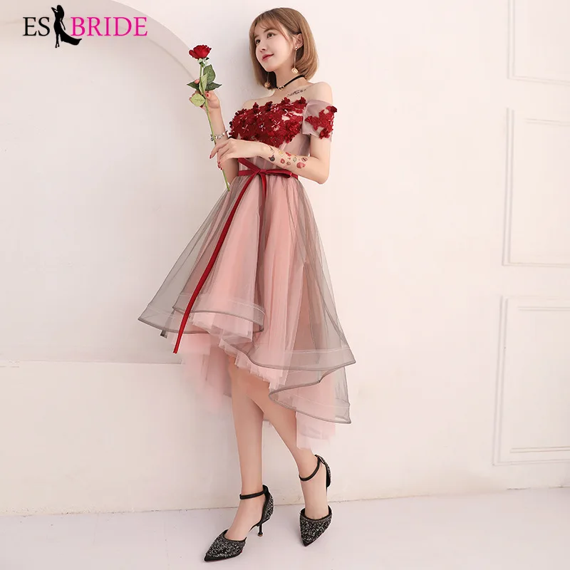 Formal Dress Women Elegant Formal Special Occasion Dresses Red Rose Appliques Evening Dresses Short 2019 Evening Dress ES1995
Formal Dress Women Elegant Formal Special Occasion Dresses Red Rose Appliques Evening Dresses Short 2019 Evening Dress ES1995