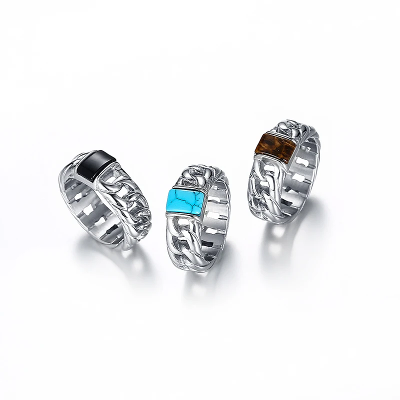 V-COOL Annversary Rings Female Jewelry Motorcycle Stone Chain Ring 316L Stainless Steel Biker Men Women Charm Wedding Band VR217
V-COOL Annversary Rings Female Jewelry Motorcycle Stone Chain Ring 316L Stainless Steel Biker Men Women Charm Wedding Band VR217