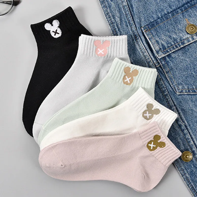 5 Pairs/lot Size 34-40 Women Cotton Socks 2019 Summer Autumn Cute Cartoon Socks Ankle Socks Women's Thin Sock Mickey Girls Meias
5 Pairs/lot Size 34-40 Women Cotton Socks 2019 Summer Autumn Cute Cartoon Socks Ankle Socks Women's Thin Sock Mickey Girls Meias