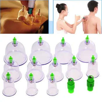 12X Cupping Set Chinese Therapy Vacuum cans Massage Suction sucker Cup Acupuncture Massage vacuum Cupping Therapy Set Cupping
12X Cupping Set Chinese Therapy Vacuum cans Massage Suction sucker Cup Acupuncture Massage vacuum Cupping Therapy Set Cupping
