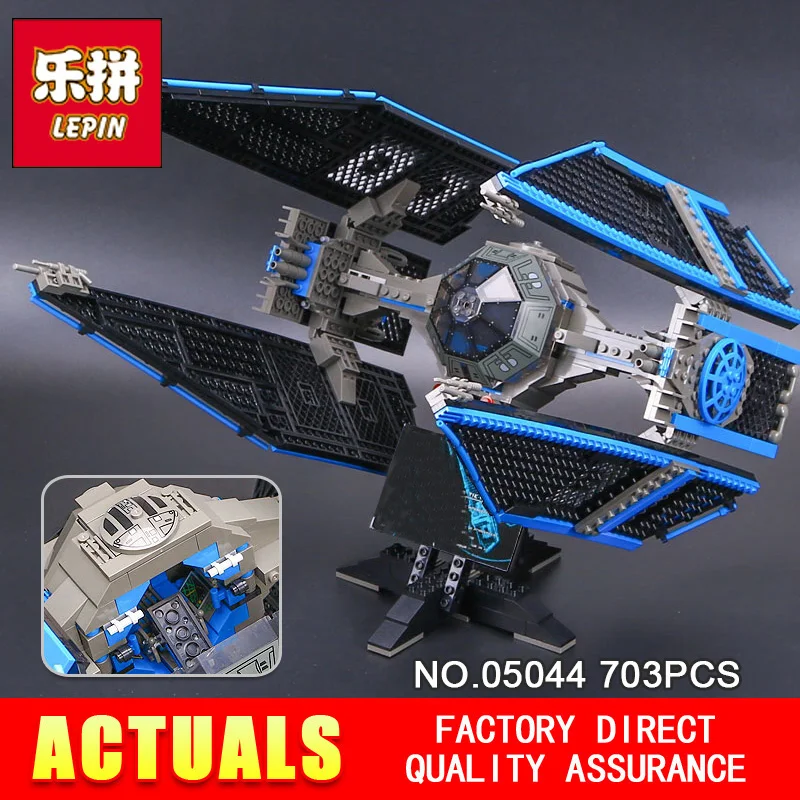 New 703pcs Lepin 05044 STAR Stunning Model Limited Edition The TIE Interceptor Building Blocks Bricks Toys 7181 Boys Gifts WARS
New 703pcs Lepin 05044 STAR Stunning Model Limited Edition The TIE Interceptor Building Blocks Bricks Toys 7181 Boys Gifts WARS
