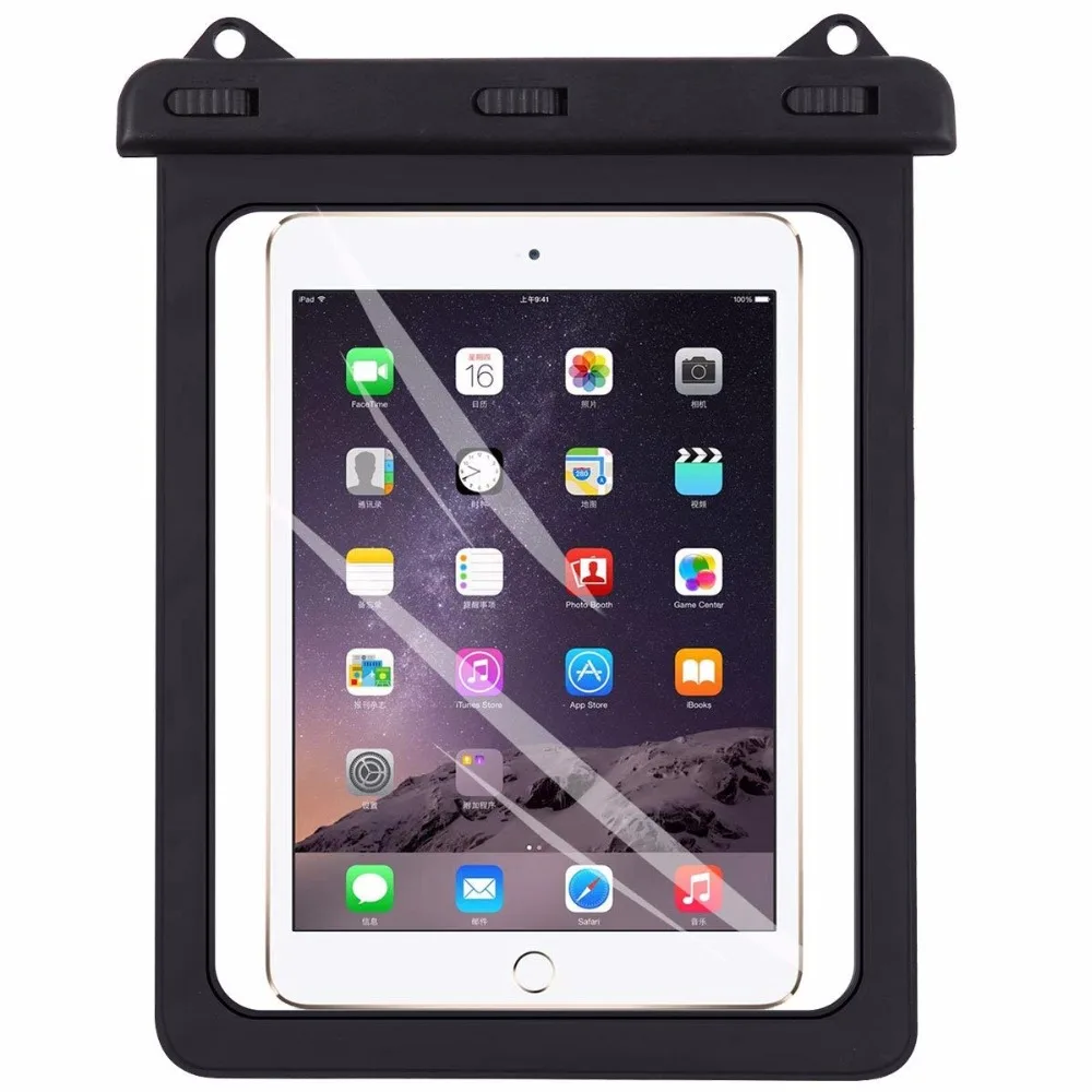 Universal Waterproof Case for iPad Pro 10.5 9.7 Dry Bag Pouch for New iPad 2017/2018, Up to 11 inch Tablet PC Shell for Swimming
Universal Waterproof Case for iPad Pro 10.5 9.7 Dry Bag Pouch for New iPad 2017/2018, Up to 11 inch Tablet PC Shell for Swimming