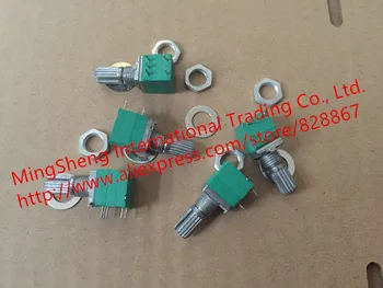 Original new 100% 9MM speaker rotary switch potentiometer B10K audio amplifier mixer device of electronic resistance element
Original new 100% 9MM speaker rotary switch potentiometer B10K audio amplifier mixer device of electronic resistance element