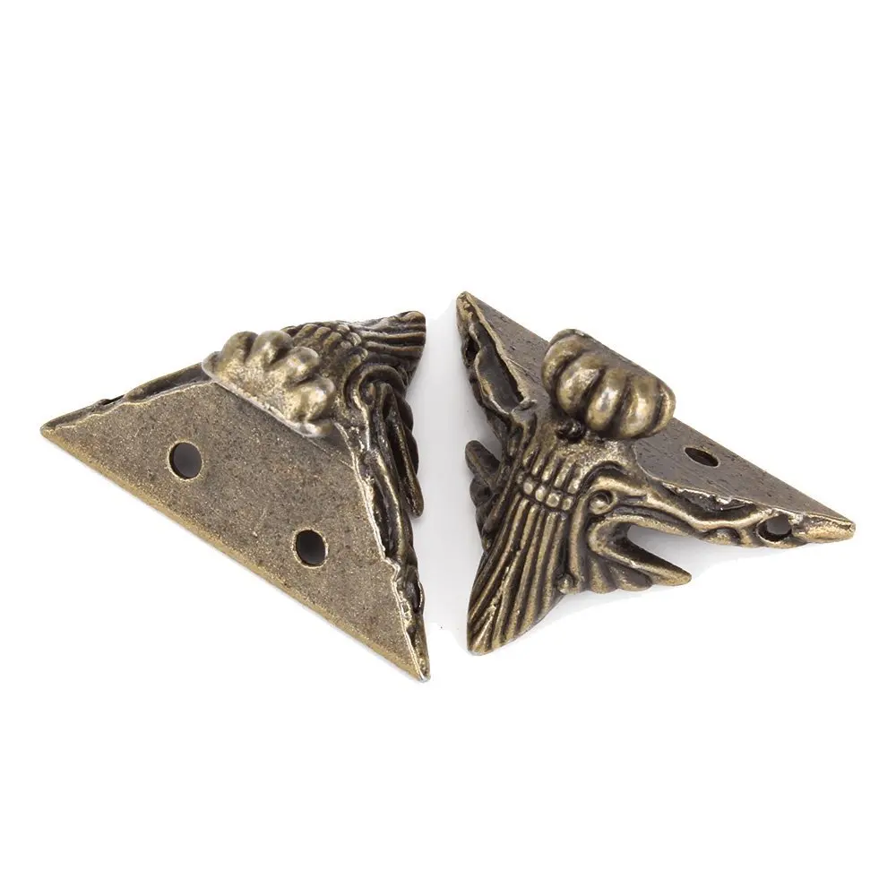4/8pcs Imitation Bronze Small Feet Zinc Alloy Foot Vintage zinc alloy wooden box legs wrap angle hardware Support Corner6x4.5cm 
4/8pcs Imitation Bronze Small Feet Zinc Alloy Foot Vintage zinc alloy wooden box legs wrap angle hardware Support Corner6x4.5cm