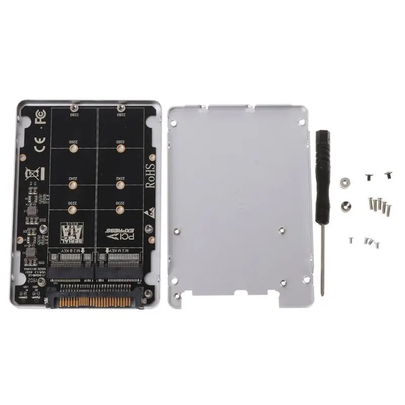 New U2BOX U2 Box M.2 TO U.2 SFF-8639 Adapter PCIe 2.5' U.2 SSD PCI-E X4 X16 intel PCIe3.0 PCI-Express M-KEY B-Key Card C26
New U2BOX U2 Box M.2 TO U.2 SFF-8639 Adapter PCIe 2.5' U.2 SSD PCI-E X4 X16 intel PCIe3.0 PCI-Express M-KEY B-Key Card C26