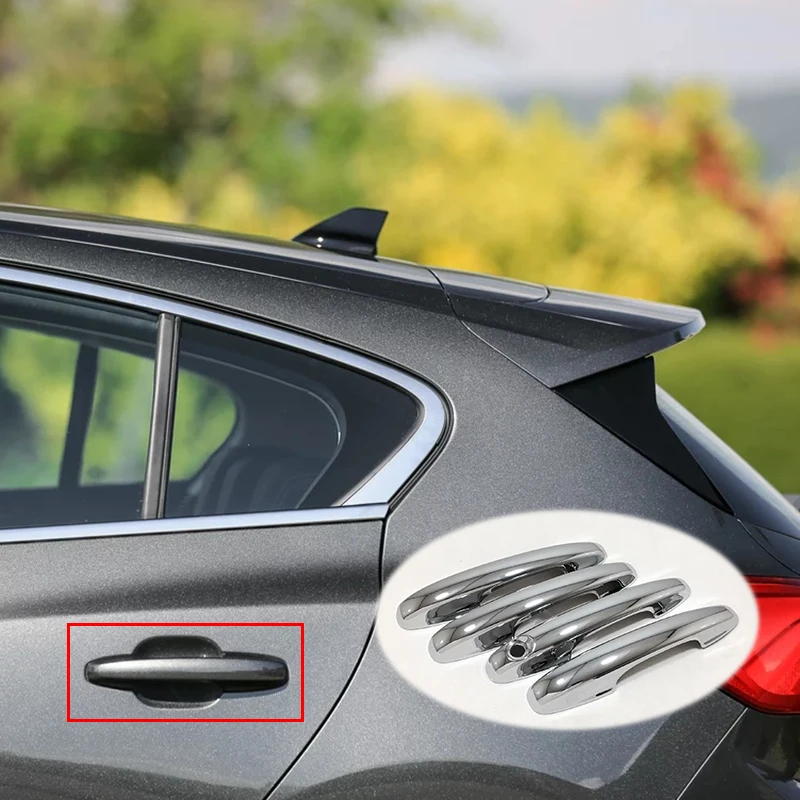 For Ford Focus 2019 2020 2021 ABS Chrome/Carbon fibre Car door protector Handle Decoration Cover Trim Accessories Car Styling
For Ford Focus 2019 2020 2021 ABS Chrome/Carbon fibre Car door protector Handle Decoration Cover Trim Accessories Car Styling