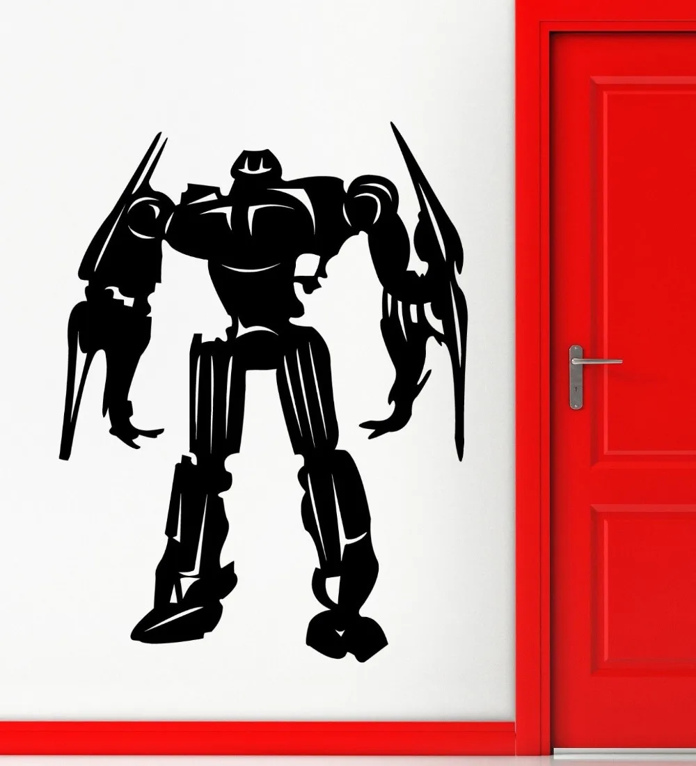 New arrival free shipping diy wallpaper Robot Sticker Weapon Decal Posters Vinyl Wall Art Decals home Decor Robot Sticker
New arrival free shipping diy wallpaper Robot Sticker Weapon Decal Posters Vinyl Wall Art Decals home Decor Robot Sticker