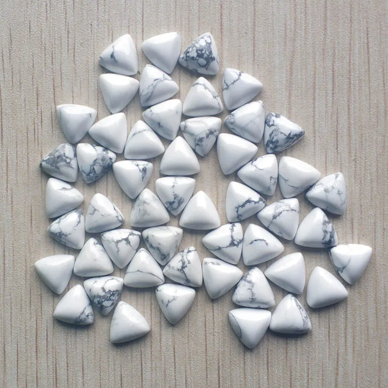 wholesale 50pcs/lot fashion high quality natural white howlite triangle shape cabochon beads 10x10x10mm for jewelry making free
wholesale 50pcs/lot fashion high quality natural white howlite triangle shape cabochon beads 10x10x10mm for jewelry making free