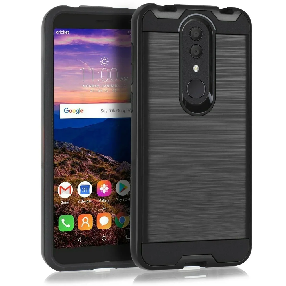 For Alcatel Onyx / Revvl 2 For Alcatel 1x 2019 For Alcatel 3 Dual Layer Brushed Armor Case Shockproof Soft TPU & Hard Back Cover
For Alcatel Onyx / Revvl 2 For Alcatel 1x 2019 For Alcatel 3 Dual Layer Brushed Armor Case Shockproof Soft TPU & Hard Back Cover