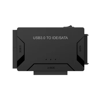 SATA Combo USB IDE SATA Adapter Hard Disk SATA to USB3.0 Data Transfer Converter for 2.5/3.5 Optical Drive HDD SSD
SATA Combo USB IDE SATA Adapter Hard Disk SATA to USB3.0 Data Transfer Converter for 2.5/3.5 Optical Drive HDD SSD