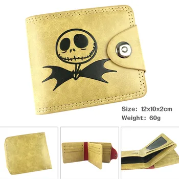 The Night Before Christmas Jack Skull Cartoon Anime Men Women Boys Girls Short Leather Hasp Button Wallet Purse Money Holder
The Night Before Christmas Jack Skull Cartoon Anime Men Women Boys Girls Short Leather Hasp Button Wallet Purse Money Holder
