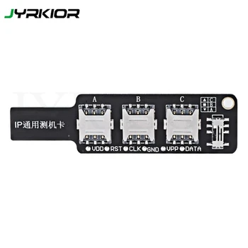 Jyrkior 3 in 1 SIM Card Signal Testing Diagnosis IP Universal Test Card For Apple iPhone iPad Card Version
Jyrkior 3 in 1 SIM Card Signal Testing Diagnosis IP Universal Test Card For Apple iPhone iPad Card Version