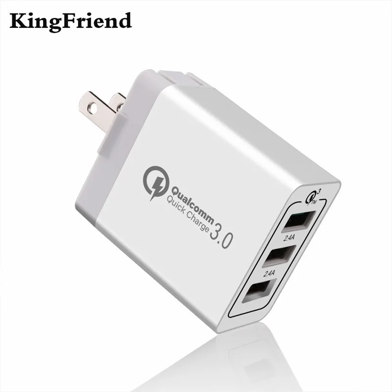 KingFriend Mobile Quick Charger 3.0 QC USB 30W Turbo Fast Charging 5V 3A Multi-Outset Cellphone For iPhone Samsung Xiaomi Huawei
KingFriend Mobile Quick Charger 3.0 QC USB 30W Turbo Fast Charging 5V 3A Multi-Outset Cellphone For iPhone Samsung Xiaomi Huawei