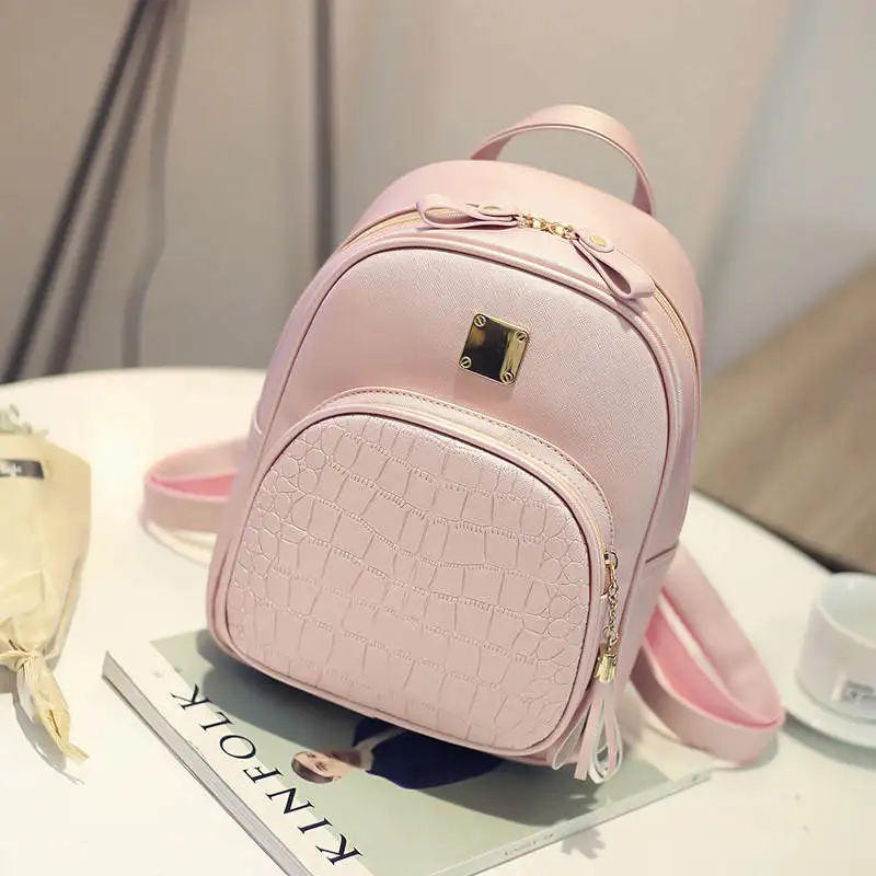 Women's Mini Casual Bags PU Leather Backpack Female Waterproof School Bag Sport Bagpack Cute Vintage Travel Backpacks For Girls
Women's Mini Casual Bags PU Leather Backpack Female Waterproof School Bag Sport Bagpack Cute Vintage Travel Backpacks For Girls