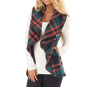 Gofuly Autumn And Winter Womens Warm Vest Fashion Plaid Sleeveless Lapel Open Front Cardigan Sherpa Jacket Pockets Dropshipping
Gofuly Autumn And Winter Womens Warm Vest Fashion Plaid Sleeveless Lapel Open Front Cardigan Sherpa Jacket Pockets Dropshipping