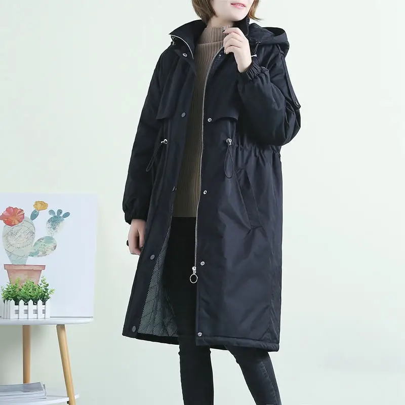 2018 Fashion Winter Parka Women Jackets / Coats Winter casual Hooded long Cotton padded Jacket Female Windbreaker Outerwear X204
2018 Fashion Winter Parka Women Jackets / Coats Winter casual Hooded long Cotton padded Jacket Female Windbreaker Outerwear X204
