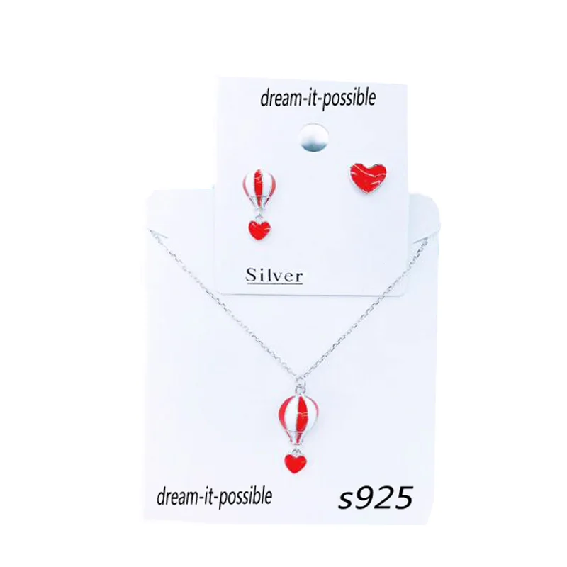 Dream-it-possible Quality lady girl real nice Sterling Silver Cute hot air balloon S925 Earring Print logo silver woman jewelry
Dream-it-possible Quality lady girl real nice Sterling Silver Cute hot air balloon S925 Earring Print logo silver woman jewelry