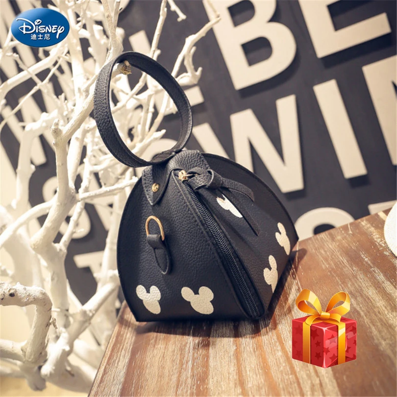 Disney New Handbags High Quality PU Leather Women Bag Mickey Head Lantern Triangle Package Sweet Girl Shoulder Mini Female Bag
Disney New Handbags High Quality PU Leather Women Bag Mickey Head Lantern Triangle Package Sweet Girl Shoulder Mini Female Bag