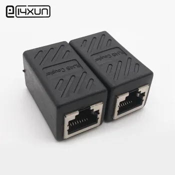 1pcs RJ45 Modular CAT8 8P8C Network Ethernet Cable Connector Adapter Female to Female Extension Cord Plug Coupler with Shield
1pcs RJ45 Modular CAT8 8P8C Network Ethernet Cable Connector Adapter Female to Female Extension Cord Plug Coupler with Shield