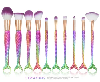 10pcs/set Makeup Brushes Set Eyeshadow Blush Cosmetic Beauty Make Up Brushes & Tools Soft Synthetic Hair
10pcs/set Makeup Brushes Set Eyeshadow Blush Cosmetic Beauty Make Up Brushes & Tools Soft Synthetic Hair