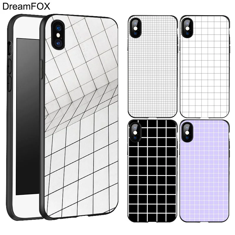 DREAMFOX L182 Grid Shape Black Soft TPU Silicone Case Cover For Apple iPhone XR XS Max X 8 7 6 6S Plus 5 5S 5G SE
DREAMFOX L182 Grid Shape Black Soft TPU Silicone Case Cover For Apple iPhone XR XS Max X 8 7 6 6S Plus 5 5S 5G SE