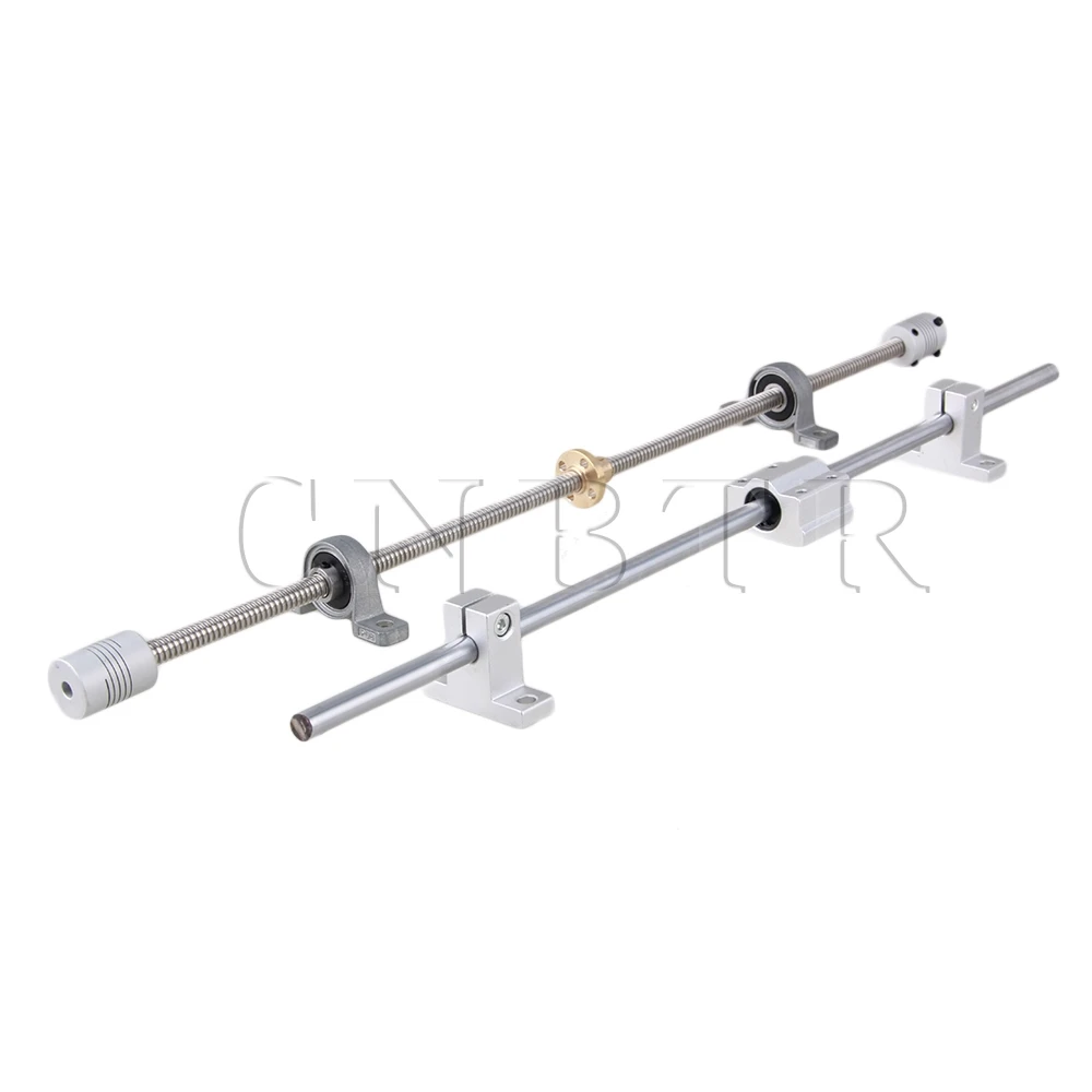 CNBTR 15x 2mm Ballscrew 40cm Optical Axis Bearing Block Shaft Support Horizontal
CNBTR 15x 2mm Ballscrew 40cm Optical Axis Bearing Block Shaft Support Horizontal