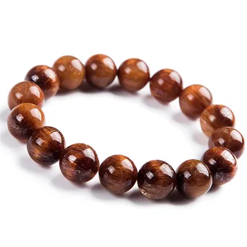 Genuine Brazil Natural Copper Rutilated Quartz Crystal Clear Stretch Round Bead Bracelet 12mm
Genuine Brazil Natural Copper Rutilated Quartz Crystal Clear Stretch Round Bead Bracelet 12mm