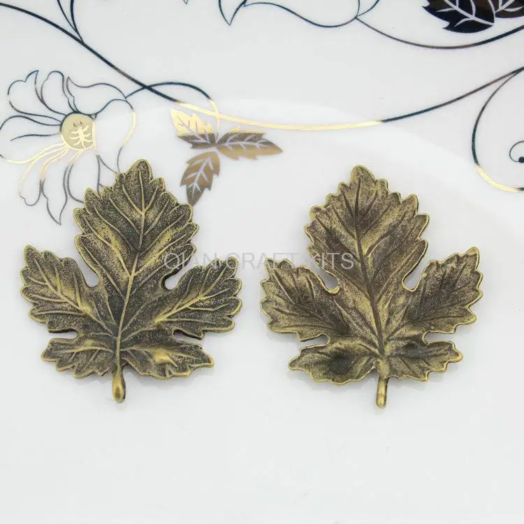 set of 15pcs maple leaf 42*37mm antique bronze zinc alloy Charm DIY Supplies jewelry accessories handicraft AY0486
set of 15pcs maple leaf 42*37mm antique bronze zinc alloy Charm DIY Supplies jewelry accessories handicraft AY0486